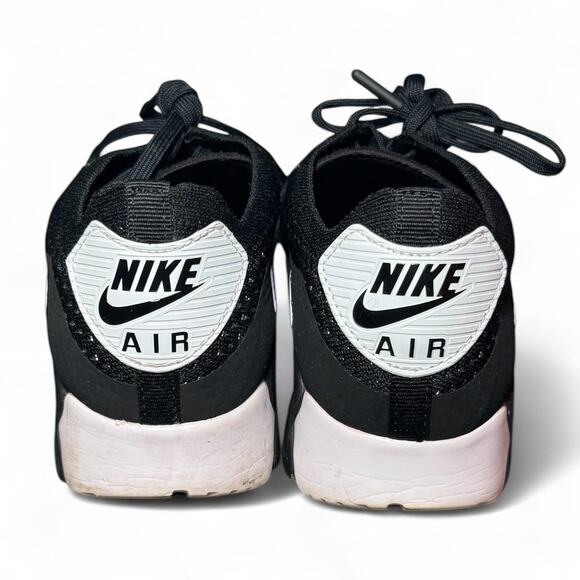 7.5 Nike Air Max 90 Ultra 2.0 Flyknit – Black/White ‘Oreo’ - Picture 5 of 8